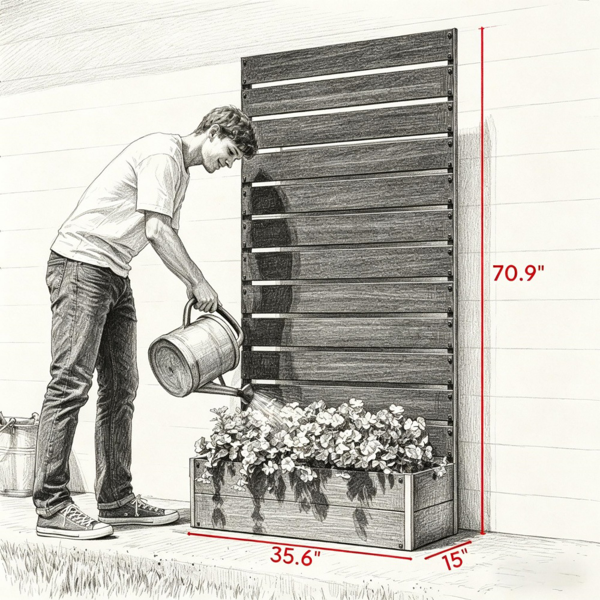 花园床（没有盆栽）-3