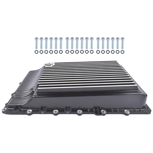 变速箱油底壳 Heavy Duty Cast Aluminum Transmission Oil Pan Replacement for Ford F-150 Mustang Expedition Ranger Explorer Lincoln Navigator 328053210-3
