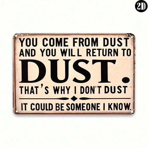 CIFbuy 复古哥特风箴言铁艺墙面装饰客厅浴室卧室挂画（TikTok、temu 下自提）-3