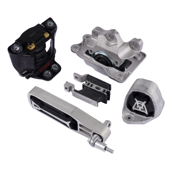 发动机支架 Engine Mount Bracket Kit Rear Left Right Upper Lower Fit for Volvo S60 V60 EM7436-4