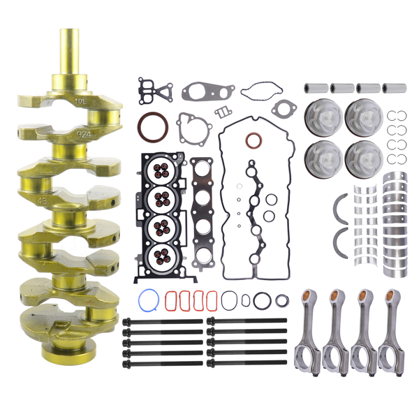 发动机大修包 G4KJ Engine Rebuild Kit Set Fit for Hyundai Sonata Tucson Kia Optima Sorento Sportage 2.4L L4 2014-2019-2