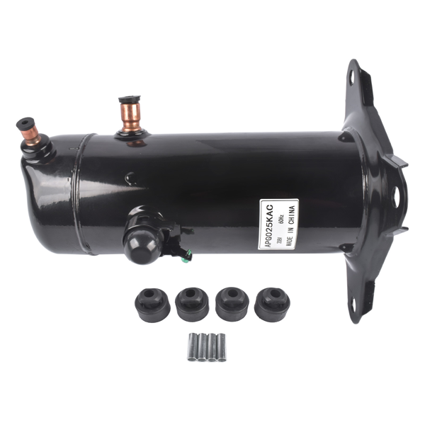制冷压缩机 APG025KAC R410A Black Scroll A/C Compressor 2 Ton 1 PH 60HZ 208-230 V Replacement for Copeland ZP24K6E-PFV ZP25K6E-PFV-2