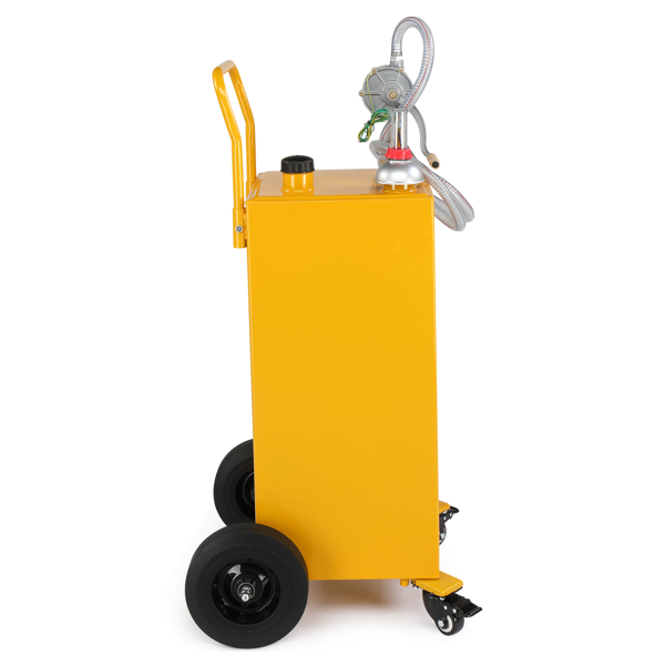 30加仑 手摇加油泵 亮黄色/带万向轮/箱体1.2mm-10