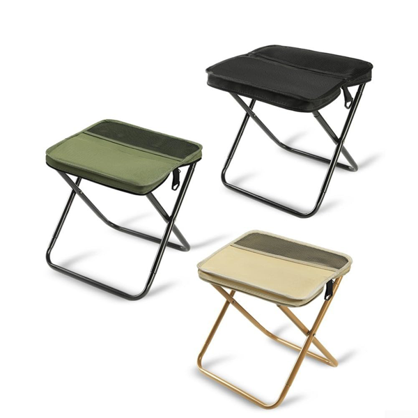 便携式可折叠背包凳，小巧可折叠凳子，可变成背包，登山徒步便携凳，带储物袋 - 真正解放双手，1件装，卡其色-8