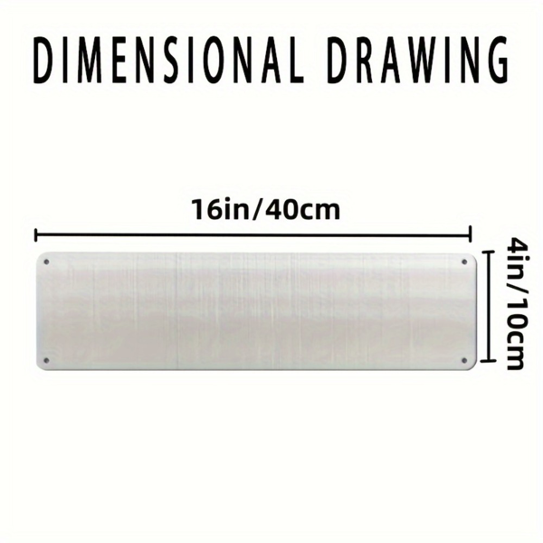 CIFbuy 家用铝制庭院标牌酒吧门廊户外装饰圣诞装饰挂件（TikTok、temu 下自提）-2