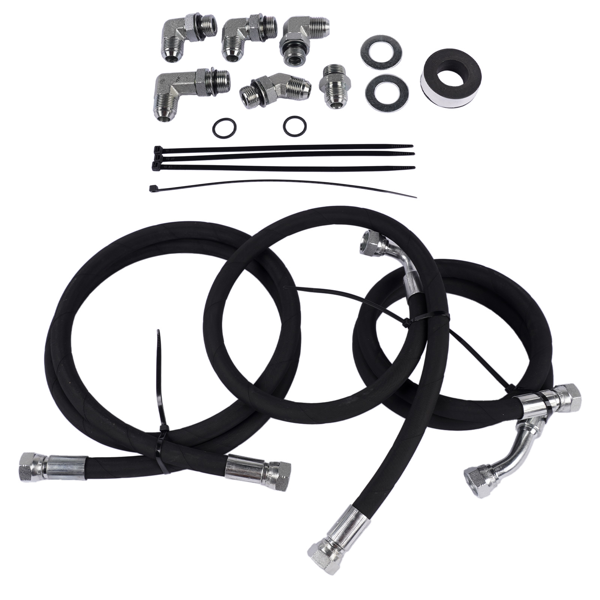 油管套装 Transmission Cooler Lines Fits for Chevy Silverado 2500 3500 HD 6.6L Diesel 2006-2010-2