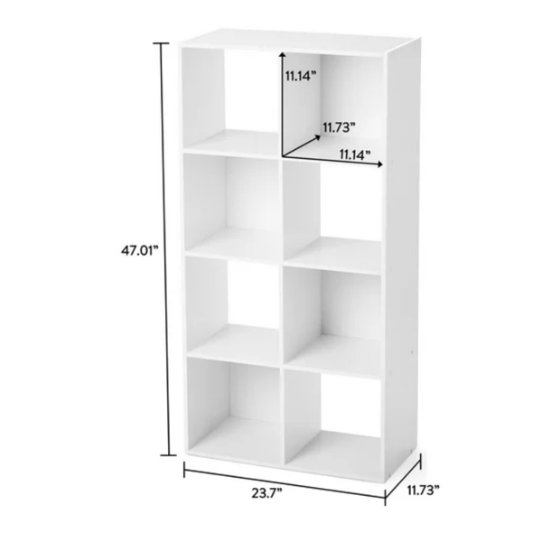 8立方体存储管理器，白色（Walmart仓库发货）-4
