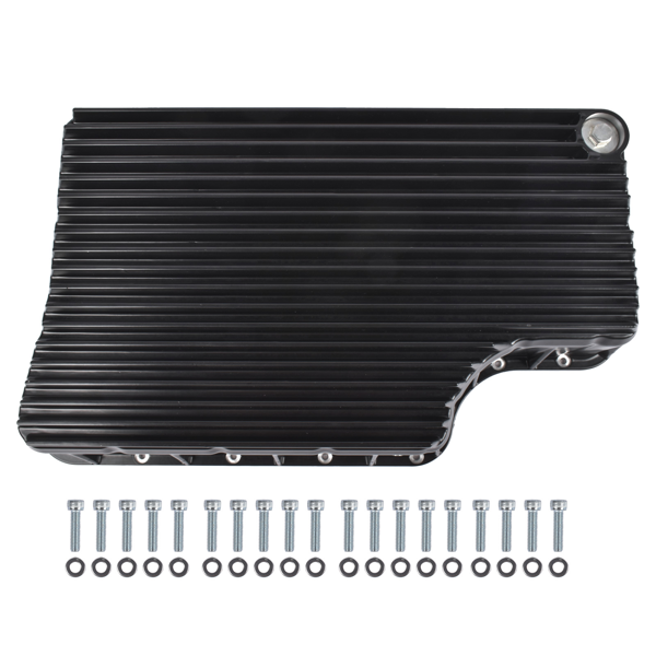 变速箱油底壳 Transmission Oil Pan (Black) Replacement for Ford F250 F350 Super Duty 2011-2019 # 328052020-1