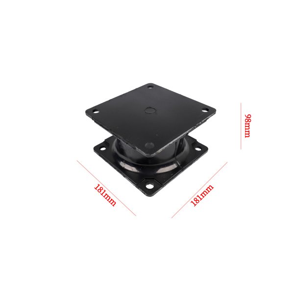 减震架 4 Pack Vibratory Plate Compactor Rubber Isolator Shock Mount Replacement for Bobcat PCF64 Stanley HS6000 HS6019 HS6100 HSX6 HS8000-8
