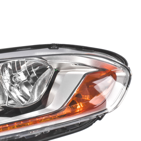 大灯 Right Side Chrome Halogen Headlight Replacement for Ford Transit Connect 2014-2018 DT1Z13008N FO2503326-12