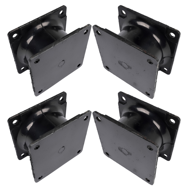 减震架 4 Pack Vibratory Plate Compactor Rubber Isolator Shock Mount Replacement for Bobcat PCF64 Stanley HS6000 HS6019 HS6100 HSX6 HS8000-3