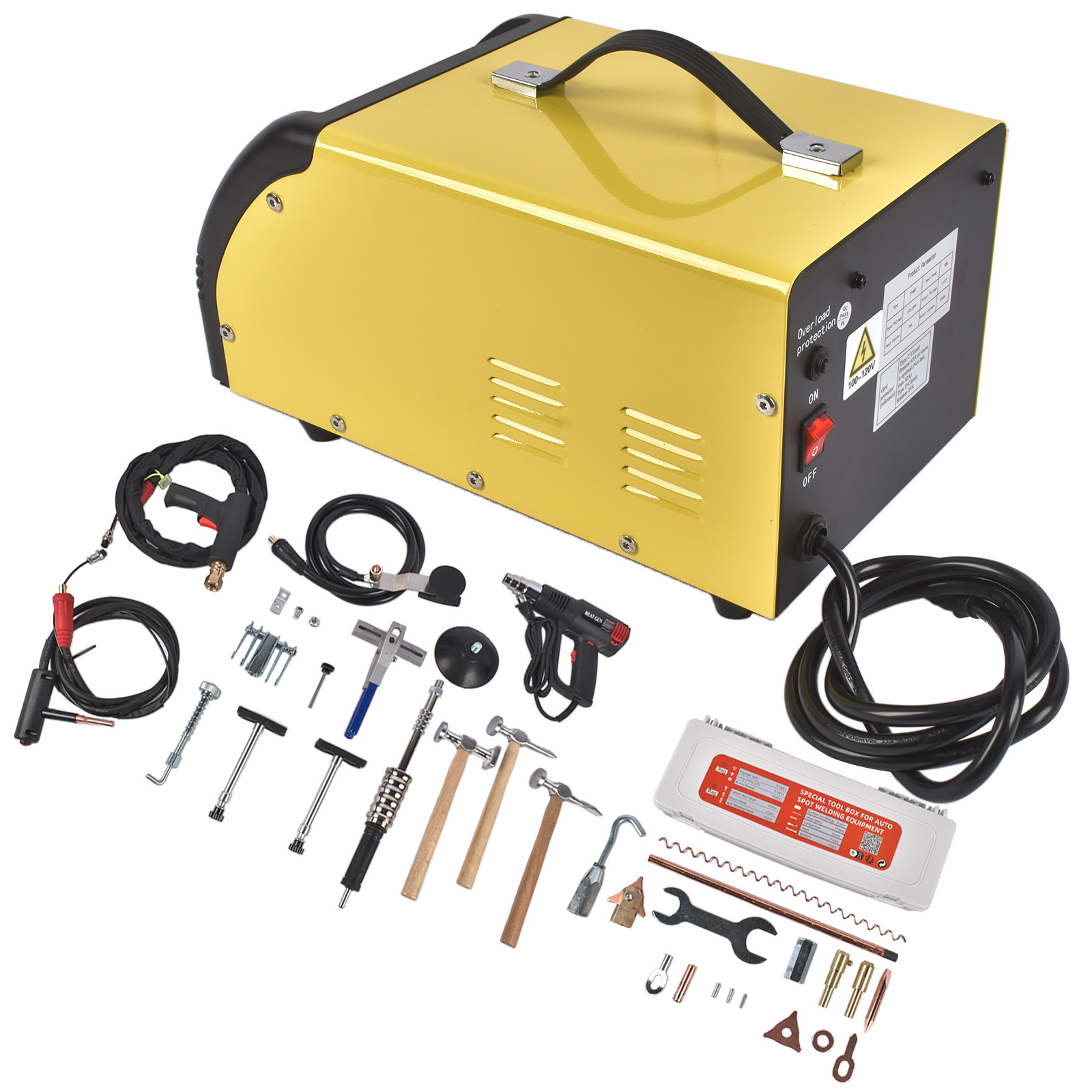 Dual Pro Stud Welder Professional 110V 5KW Welder with Auto/Manual Welding and 10 Modes for Steel & Aluminum view 5