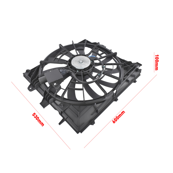 散热器风扇 Radiator Cooling Fan Assembly Fits for Chevrolet Camaro Coupe Convertible 3.6L V6 2021-2024-7