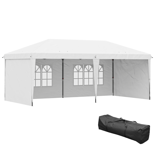 10'x 20'派对帐篷，白色-AS （周末不发货）-3