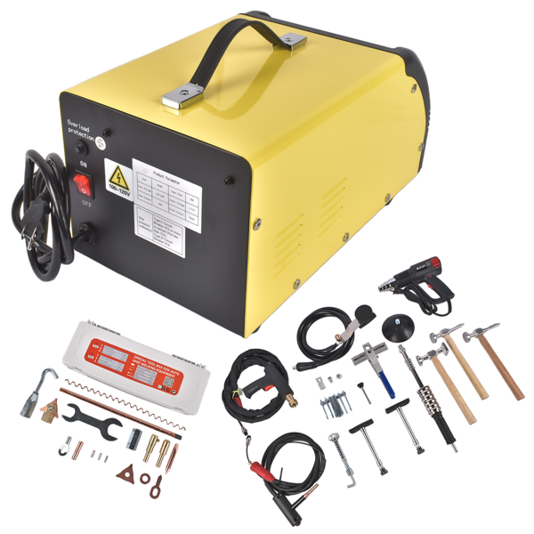 修复机 Dual Pro Stud Welder Professional 110V 5KW Welder with Auto/Manual Welding and 10 Modes for Steel & Aluminum Panels-6