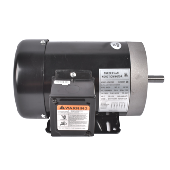 交流电机 New MA0505E AC Motor with Base, 1/2HP, 1725RPM, 3PH, 206-230V/460V, 56C/TEFC
