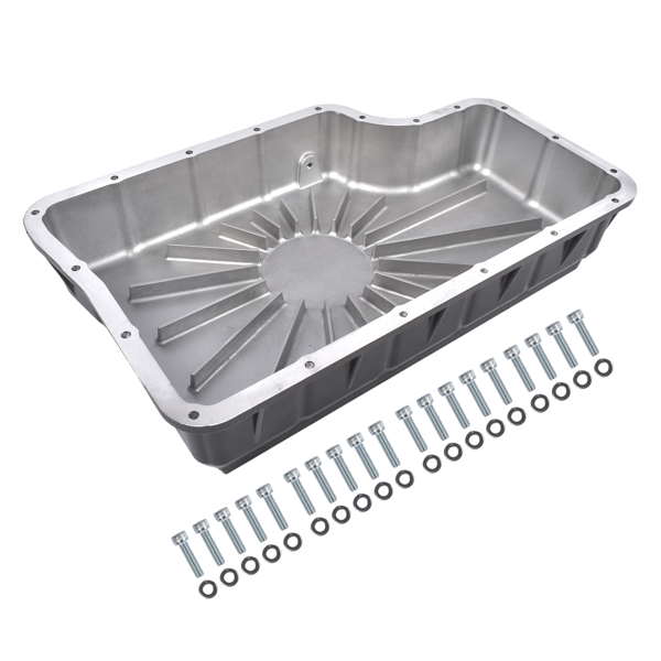 变速箱油底壳 Transmission Oil Pan (Black) Replacement for Ford F250 F350 Super Duty 2011-2019 # 328052020-7