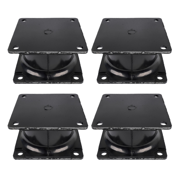减震架 4 Pack Vibratory Plate Compactor Rubber Isolator Shock Mount Replacement for Bobcat PCF64 Stanley HS6000 HS6019 HS6100 HSX6 HS8000-2