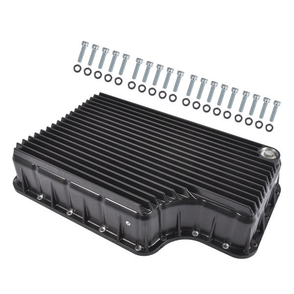 变速箱油底壳 Transmission Oil Pan (Black) Replacement for Ford F250 F350 Super Duty 2011-2019 # 328052020-4