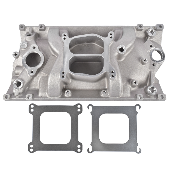 进气歧管 Small Block Dual Plane Vortec Engine Intake Manifold Fits for Chevy 3.5 350 V8 1996-2002-1