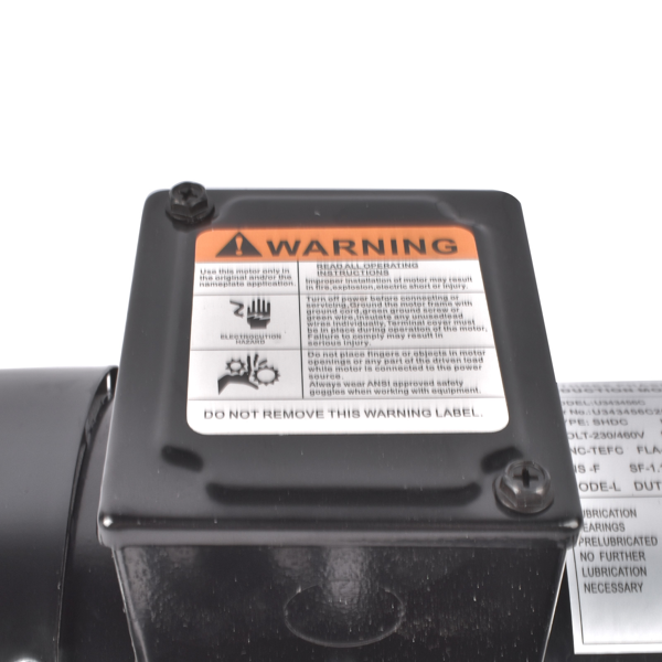 交流电机 NEW MA0507E AC MOTOR, 3/4HP, 1725RPM, 3PH, 206-230V/460V, 56C/TEFC, WITH BASE-10