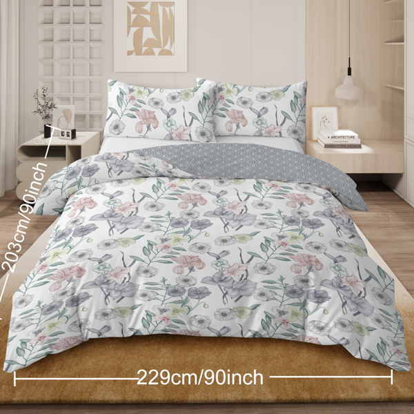 床品三件套 温柔小花  美国中号（temu仅可自提）-7