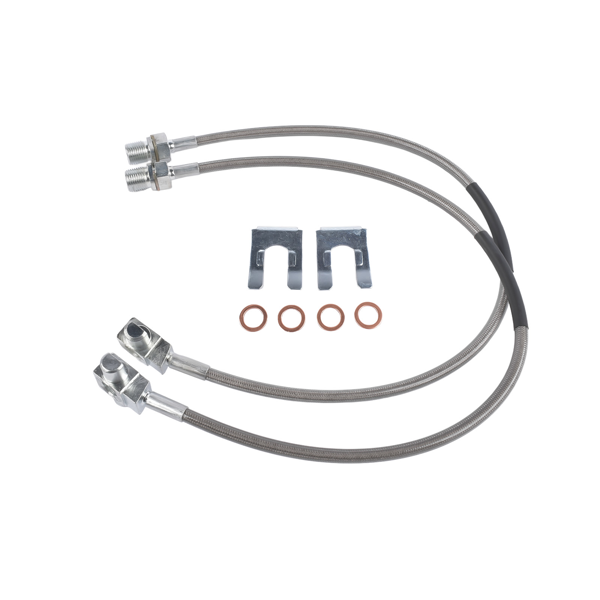 制动管 Front Stainless Steel Brake Lines Fit for 1971-1978 GMC K25 Jimmy Chevrolet 4-6" 89340S-5