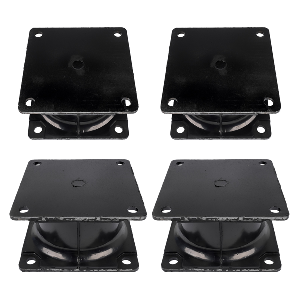 减震架 4 Pack Vibratory Plate Compactor Rubber Isolator Shock Mount Replacement for Bobcat PCF64 Stanley HS6000 HS6019 HS6100 HSX6 HS8000-5