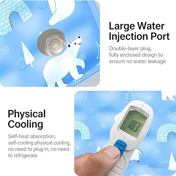 狗用冷却垫，2026 款新夏季宠物垫，便携宠物散热垫，狗猫室内户外可洗凝胶冷却垫，适合所有宠物的可重复使用冷静垫-3
