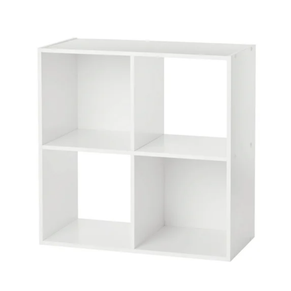 4立方体存储管理器，白色（Walmart仓库发货）-3