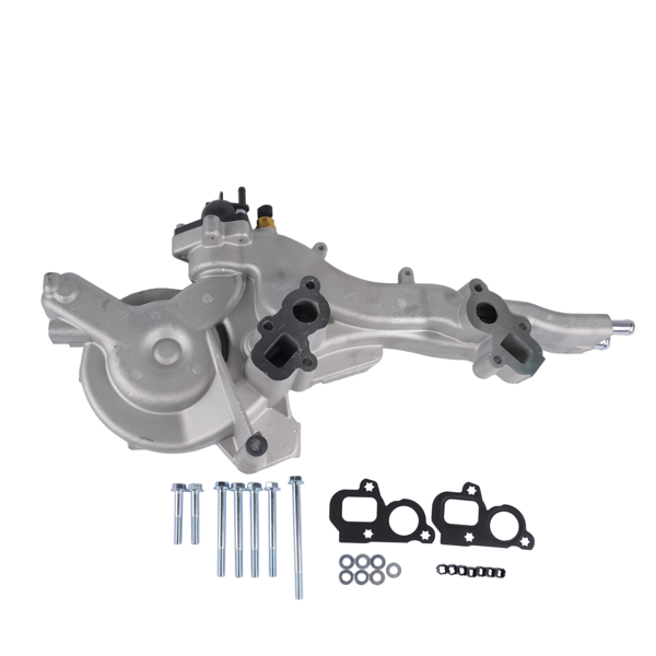 水泵 Engine Water Pump Fits for Cadillac Escalade Chevrolet GMC Sierra Silverado 1500 2015-2020 Silver 1Pc-3