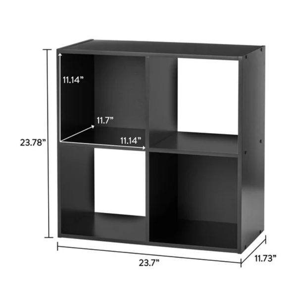 4立方存储管理器，黑色（Walmart仓库发货）-4