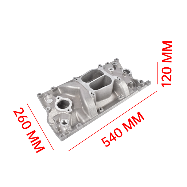 进气歧管 Small Block Dual Plane Vortec Engine Intake Manifold Fits for Chevy 3.5 350 V8 1996-2002-7