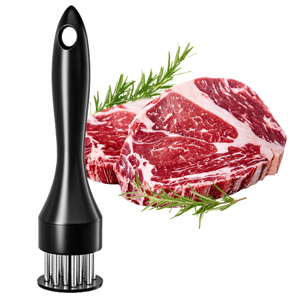 适用于鸡/猪/牛等不锈钢刀刃肉类嫩化器厨房工具21 针设计 (各平台政策不同，链接已附相关资质，如无所需资质请勿上架)-5