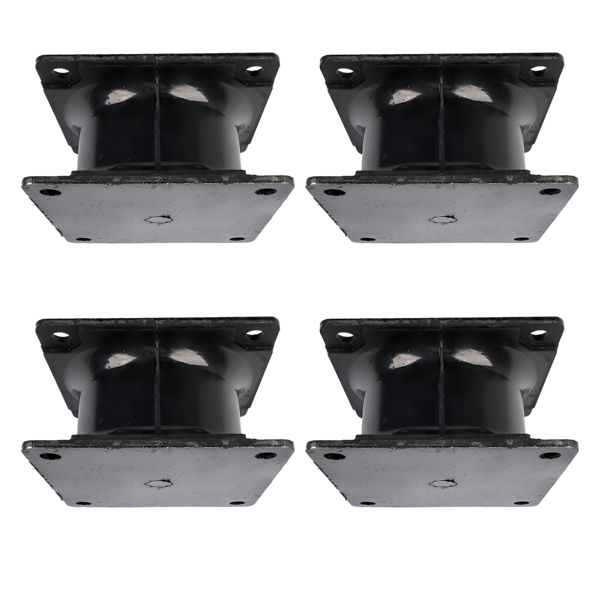 减震架 4 Pack Vibratory Plate Compactor Rubber Isolator Shock Mount Replacement for Bobcat PCF64 Stanley HS6000 HS6019 HS6100 HSX6 HS8000-7