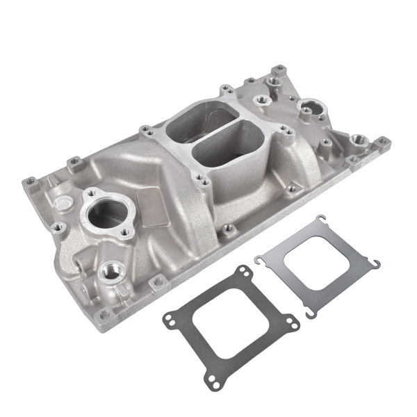 进气歧管 Small Block Dual Plane Vortec Engine Intake Manifold Fits for Chevy 3.5 350 V8 1996-2002-4