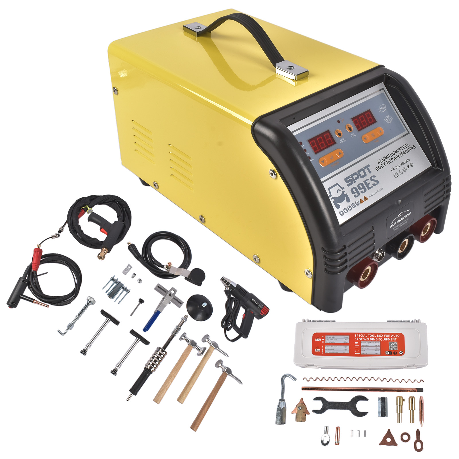Dual Pro Stud Welder Professional 110V 5KW Welder with Auto/Manual Welding and 10 Modes for Steel & Aluminum view 4
