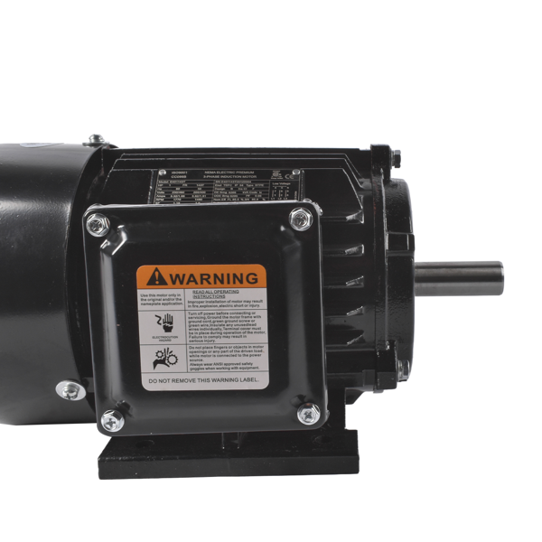 空气压缩机电机 Air Compressor Induction Motor PEWWE118143T 3 Phase 1HP Class F Insulation 60Hz-11
