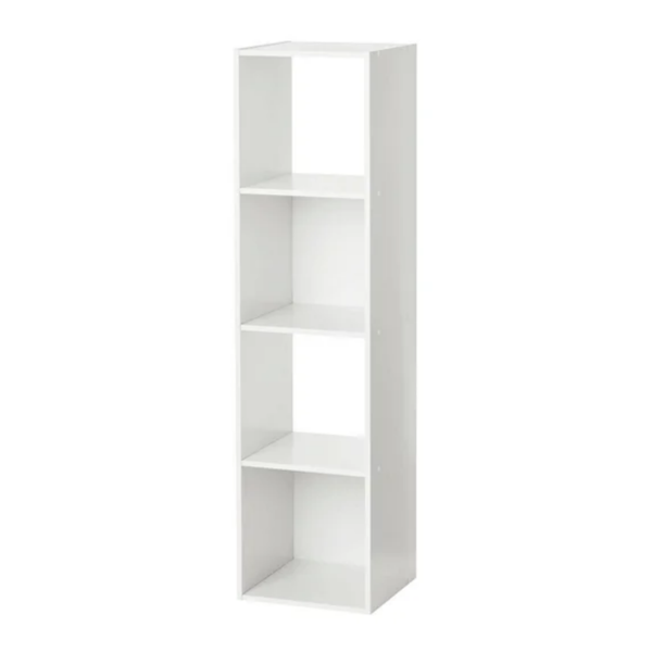 4立方垂直存储管理器，白色（Walmart仓库发货）-3
