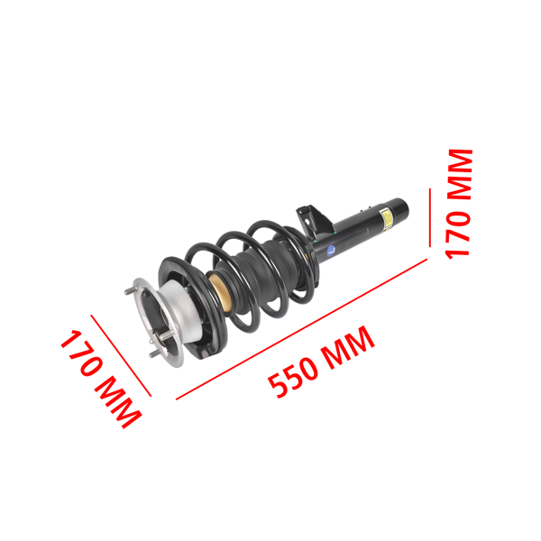 减震器 Pair Front Strut Assembly w/Coil Spring Replacement for 2006-2013 BMW E90 325xi 328i 335i xDrive 31316780197 31316780198-13