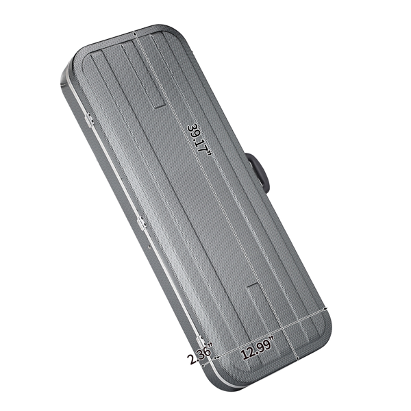 ABS 方形 灰蓝色 电吉他皮盒 ST/TL/火焰/170型/SG-2