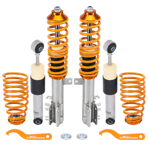 Adjustable Coilovers Suspension Lowering Kit Shocks Absorber fit for Fiat 500 2007+-1