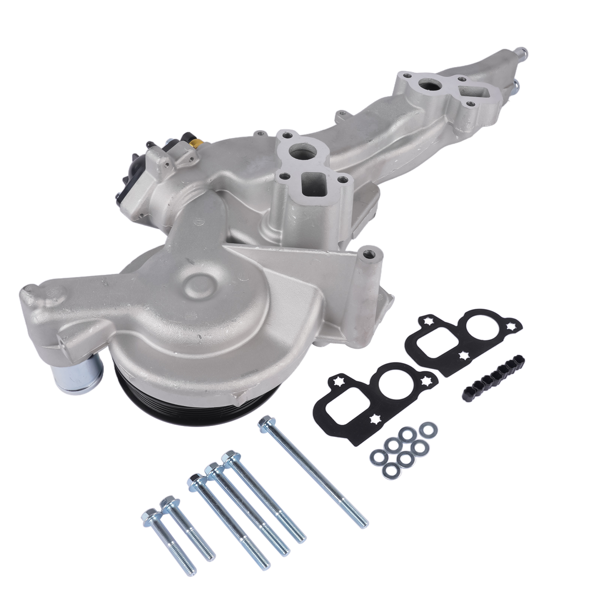 水泵 Engine Water Pump Fits for Cadillac Escalade Chevrolet GMC Sierra Silverado 1500 2015-2020 Silver 1Pc-4