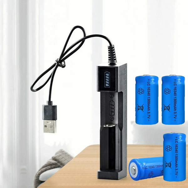 8块 16340 电池  3.7 伏锂离子可充电电池 +2个 USB 充电器 (各平台政策不同，链接已附相关资质，如无所需资质请勿上架)-5