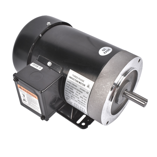 交流电机 NEW MA0507E AC MOTOR, 3/4HP, 1725RPM, 3PH, 206-230V/460V, 56C/TEFC, WITH BASE-5