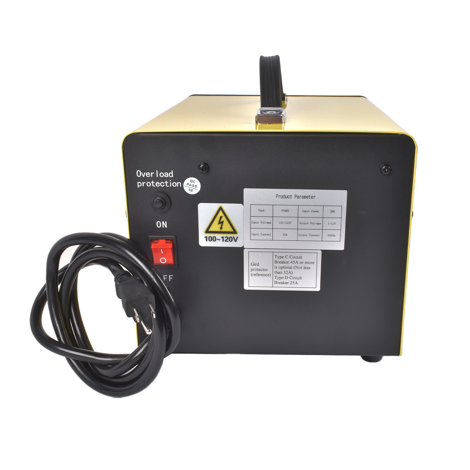 Dual Pro Stud Welder Professional 110V 5KW Welder with Auto/Manual Welding and 10 Modes for Steel & Aluminum