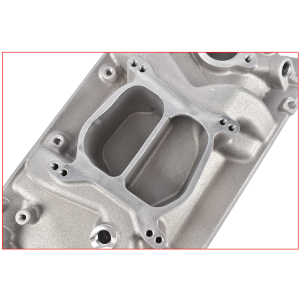 进气歧管 Small Block Dual Plane Vortec Engine Intake Manifold Fits for Chevy 3.5 350 V8 1996-2002-11