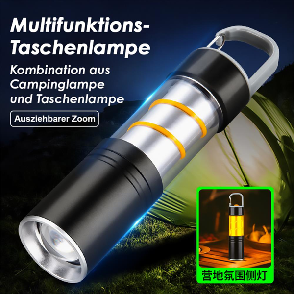 LED 多功能可充电手电筒-6