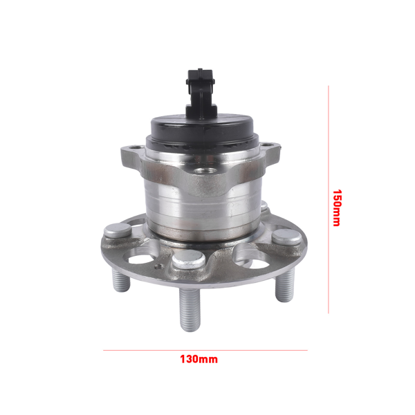 轮毂单元 2Pcs Wheel Hub and Bearing Assemblt Fit for Hyundai Elantra GT Veloster Hatchback 1.6L 2.0L L4 2019-2021-8