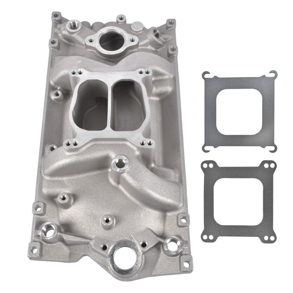 进气歧管 Small Block Dual Plane Vortec Engine Intake Manifold Fits for Chevy 3.5 350 V8 1996-2002-3